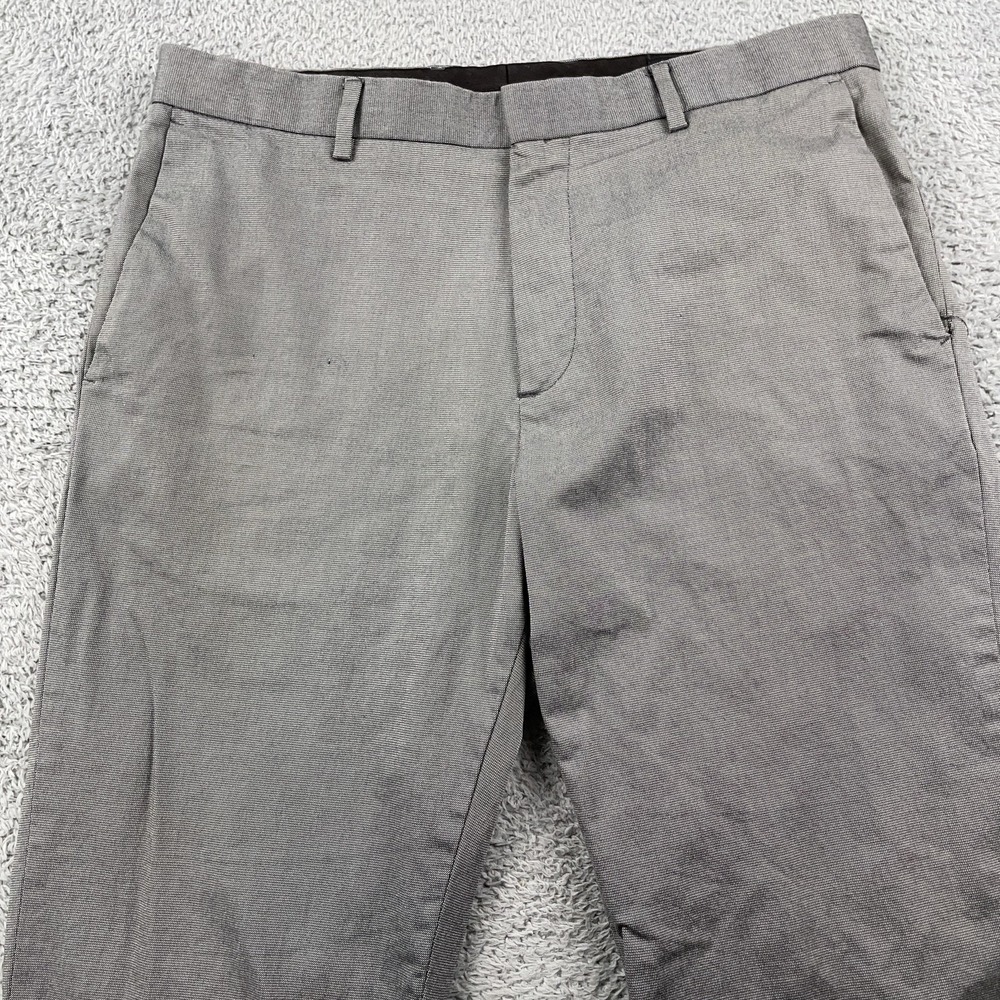 Banana Republic Pants Mens 34x32 Gray Slim Fit Stretch Chino Dress Casual